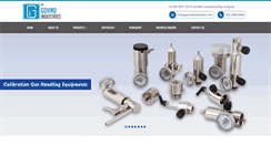Desktop Screenshot of govindindustries.com